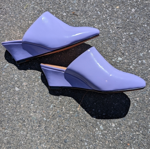 Modencoco wedge heel/square toe mules (New) - Picture 1 of 10